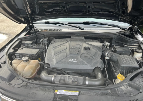 Jeep Grand Cherokee cena 62000 przebieg: 169388, rok produkcji 2012 z Biskupiec małe 106